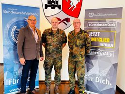 Gemeinsame Jahresauftaktveranstaltung von Standortkameradschaft und Truppenkameradschaft sowie der Kameradschaft Ehemalige, Reservisten, Hinterbliebene  im Standort Höxter. Foto: StOKa Höxter
