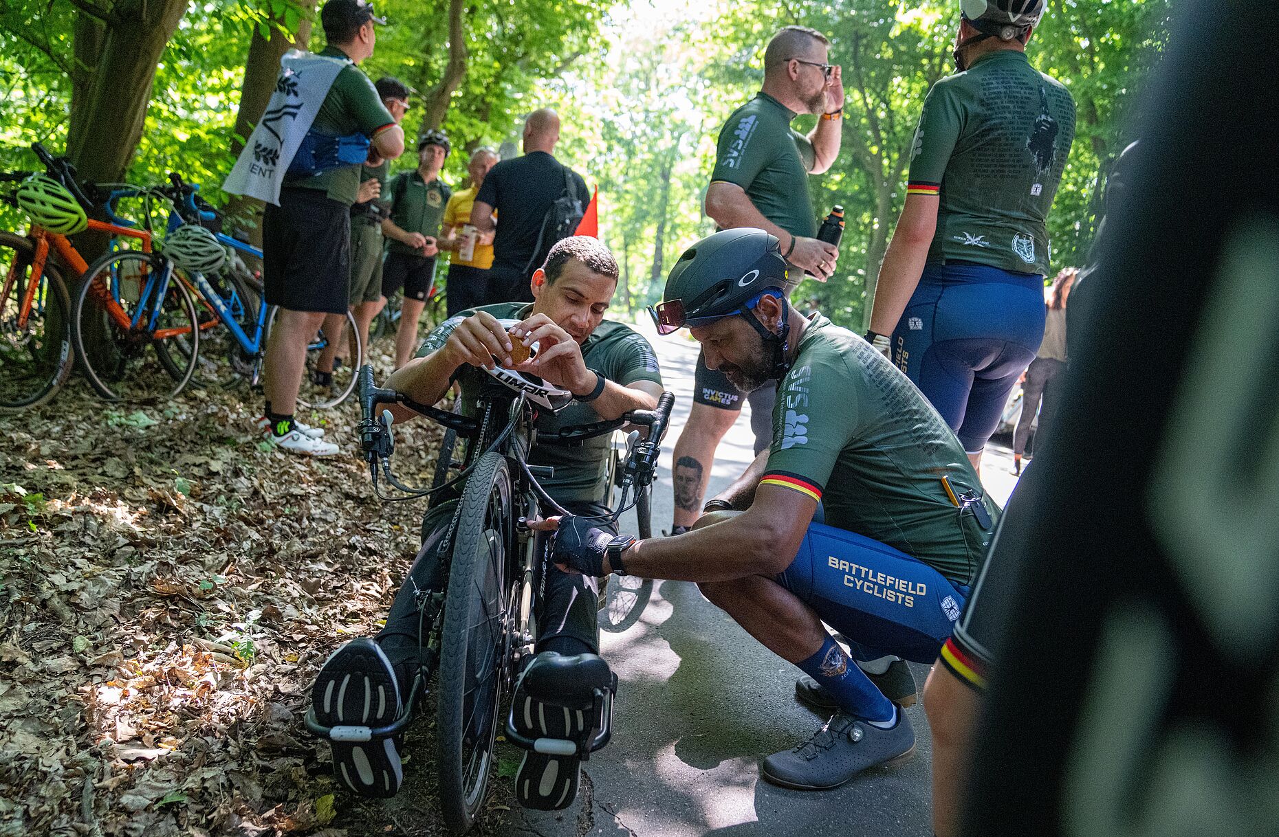 Die Tour of Valor war auch ein starkes Zeichen für echte Kameradschaft. Foto: Norman Jankowski