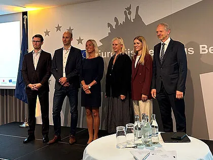 Im Europäischen Haus in Berlin wurden die politischen Schwerpunkte der EU-Kommission für das kommende Jahr beleucht