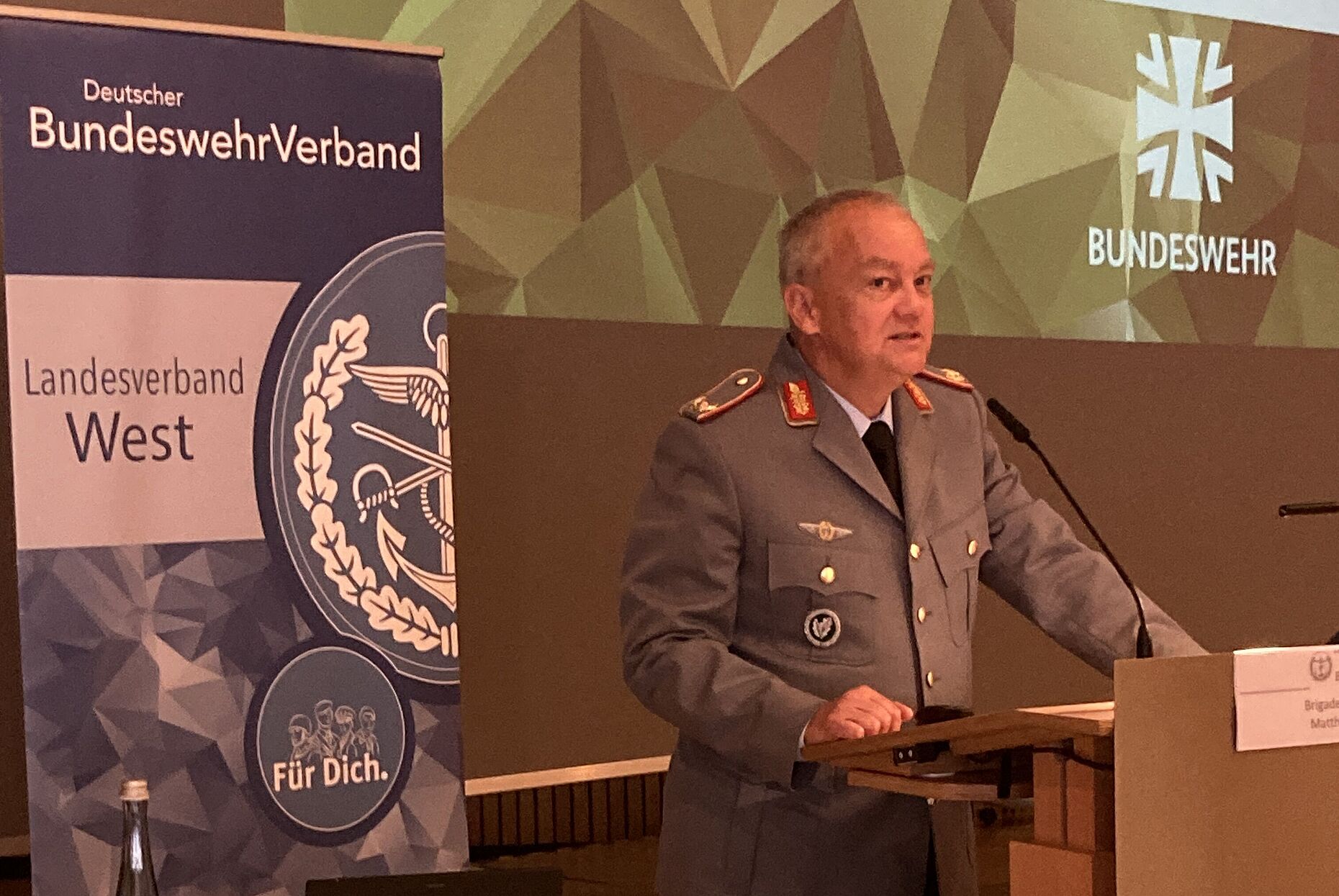 Brigadegeneral Matthias Lau   Foto: Roland Sippmann