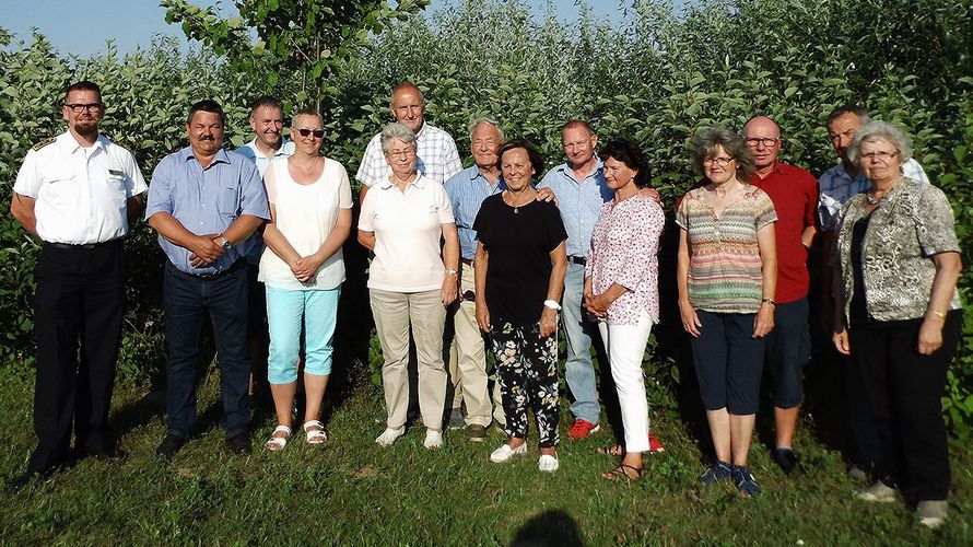 Teilnehmer des Sommerfestes in Stralsund. Foto: DBwV/Müller