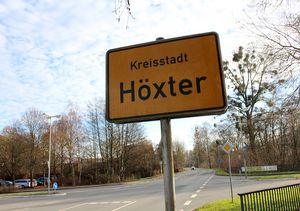 Kreisstadt Höxter: Die Kleinstadt liegt an der Weser in Ostwestfalen-Lippe. Foto: DBwV/Vieth