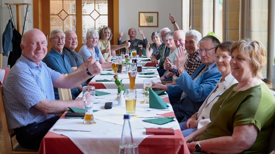Die Ehemaligen zeigten sich begeistert und stehen hinter dem Credo der Landesgartenschau mit dem „Lust am Wandel“. Foto: DBwV/Ingo Kaminsky