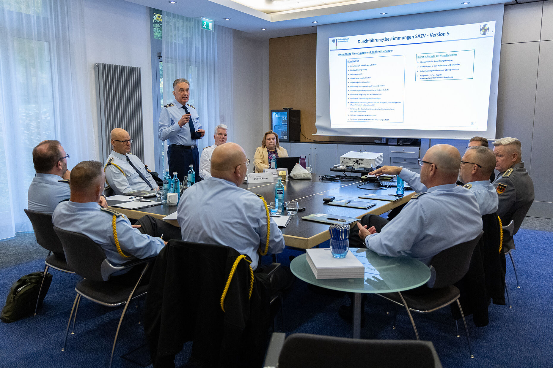 In vier Workshops ging es um verschiedene Themen. Foto: DBwV/Sarina Flachsmeier