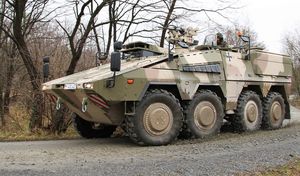 200 Stück des Transportpanzers Boxer besitzt die Bundeswehr bereits, weitere 130 sind genehmigt Foto: Bundeswehr