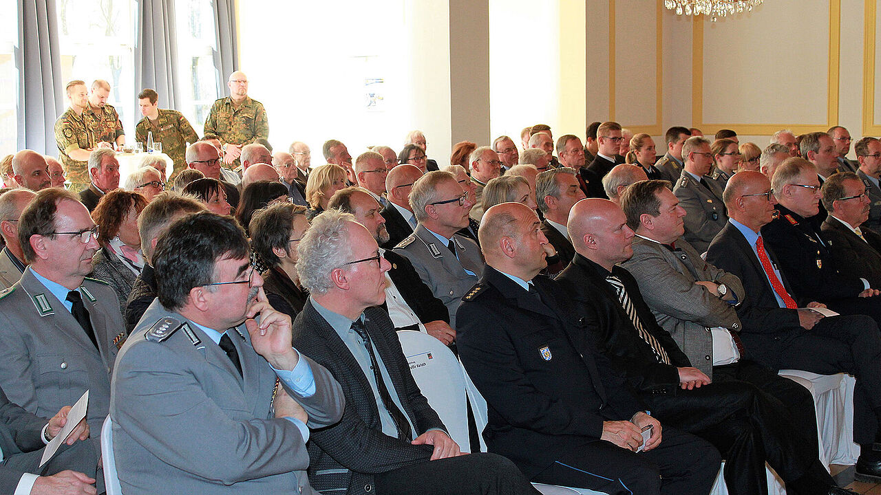 Über 120 Gäste nahmen am Jahresempfang der StoKa München teil. Foto: DBwV / Ingo Kaminsky