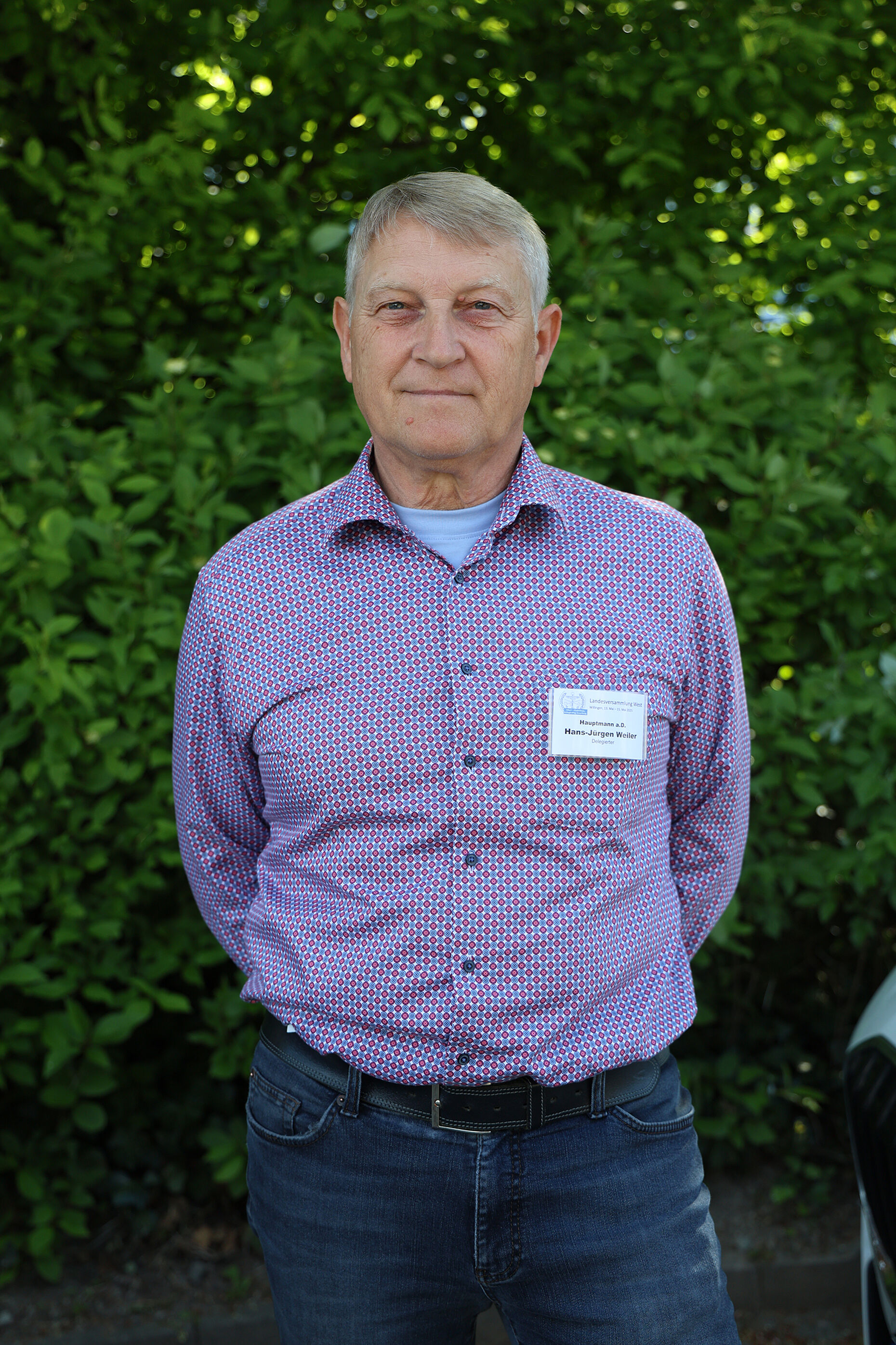 Hauptmann a.D. Hans Jürgen Weiler ist jetzt stellvertretender Vorsitzender ERH im Landesverband West. Foto: DBwV/Sarina Flachsmeier