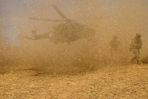 Die Bedingungen in Mali sind in jeder Hinsicht extrem Foto: Bundeswehr/Susanne Hähnel
