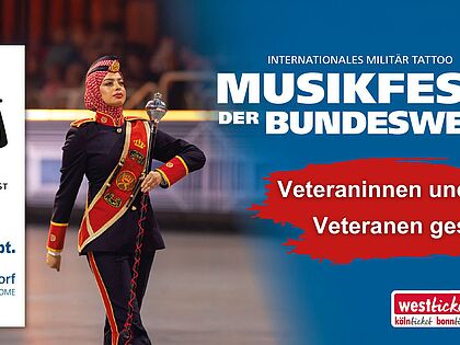 Das „Musikfest der Bundeswehr“ findet vom 19. bis 21. September in Düsseldorf statt. 
