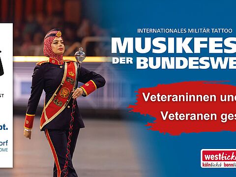 Das „Musikfest der Bundeswehr“ findet vom 19. bis 21. September in Düsseldorf statt. 