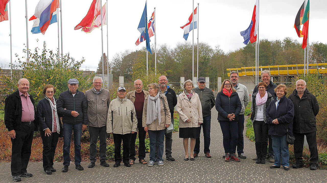 Die Mitglieder KERH Unterer Niederrhein informierten zur Entwicklung des Luftwaffenstandortes Kalkar/Uedem Foto: Bundeswehr