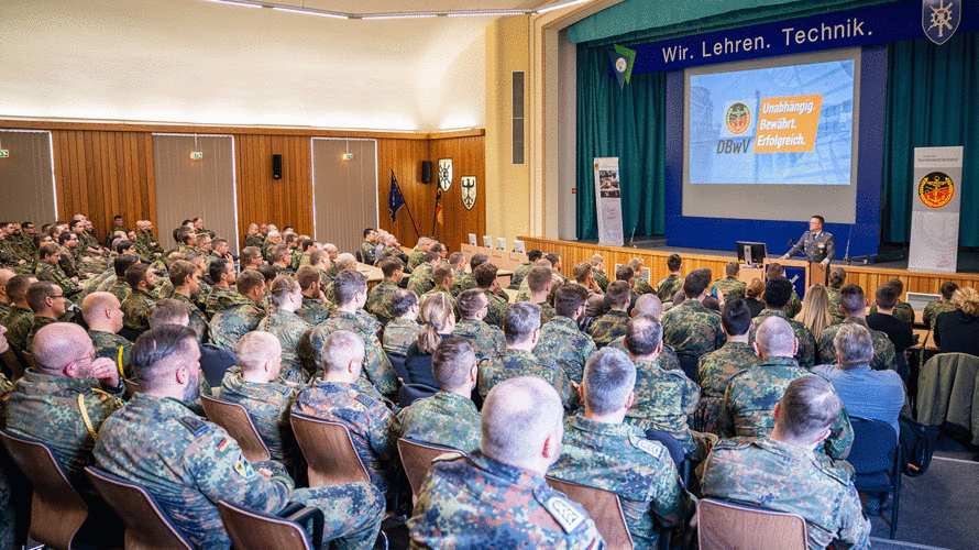 Volles Haus beim Informationsbesuch des Bundesvorsitzenden in Aachen. Foto: AusbZ TLS /Lara Driessen