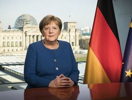 Die Corona-Krise ist jetzt Chefsache: Bundeskanzlerin Angela Merkel wandte sich mit einer Fernsehansprache ans Volk. Foto: picture alliance / AP Photo 