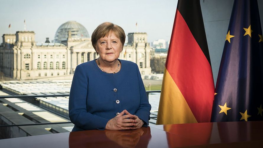 Die Corona-Krise ist jetzt Chefsache: Bundeskanzlerin Angela Merkel wandte sich mit einer Fernsehansprache ans Volk. Foto: picture alliance / AP Photo 