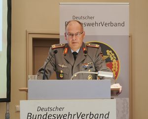 Brigadegeneral Hans-Dieter Müller. Foto: DBwV/Ingo Kaminsky