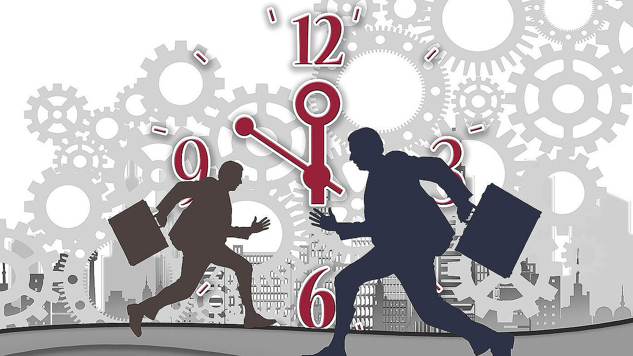 Für Bundesbeamte ist die Einrichtung von Arbeitszeitkonten im Gespäch. Foto: pixabay