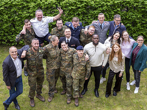 Neue Formate für die Kanäle des DBwV - dabei ging es bei dem zweiten Social Media Event des DBwV. Foto: DBwV/Yann Bombeke
