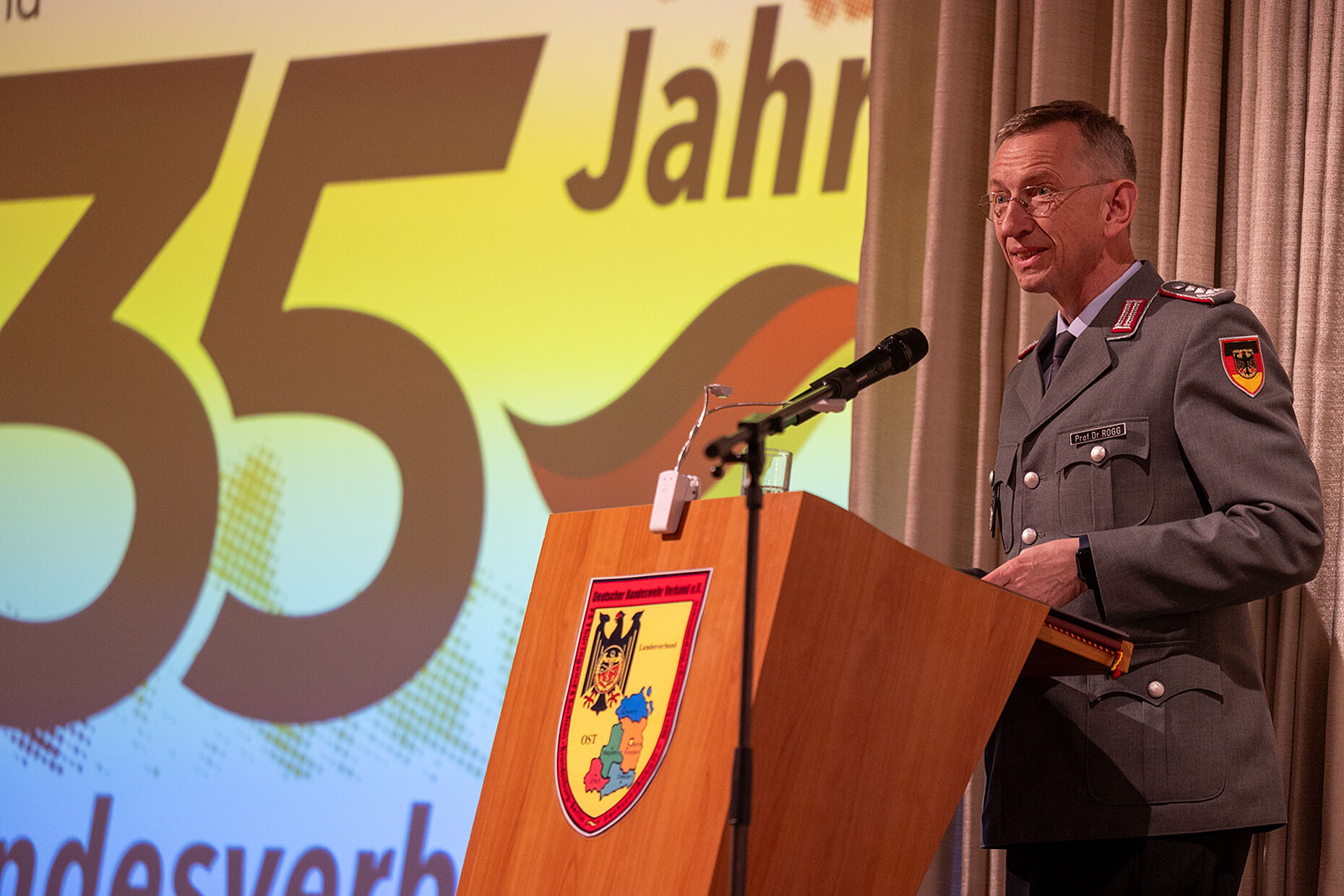 Oberst i.G. Prof. Dr. Matthias Rogg. Foto: DBwV/Yann Bombeke