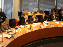Anhörung zum Einsatzbereitschaftsstärkungsgesetz: Vor den Mitgliedern des Verteidigungsausschusses kamen die Verbände zu Wort. Foto: DBwV/Kruse