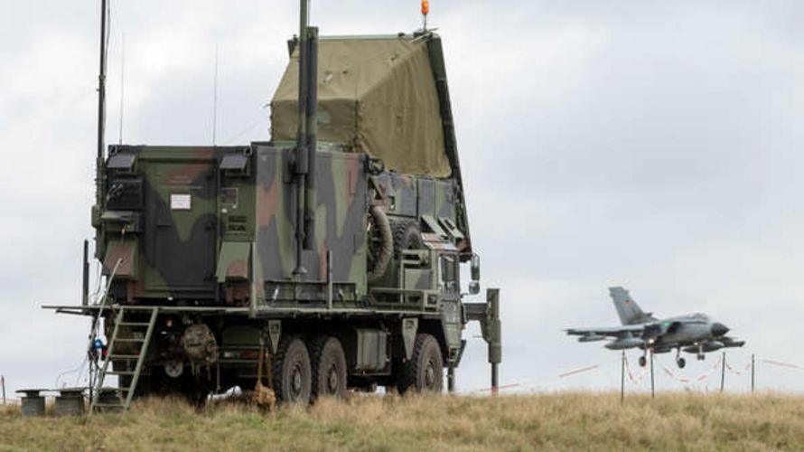 Ein Radargerät der Flugabwehr im Fliegerhorst Büchel. Foto: Bundeswehr/Volker Muth