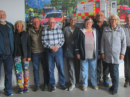 Die Ehemaligen der KERH Berchtesgadener Land haben ihre Erste-Hilfe-Kenntnisse aufgefrischt. Foto: Klaus Schwarzenberger