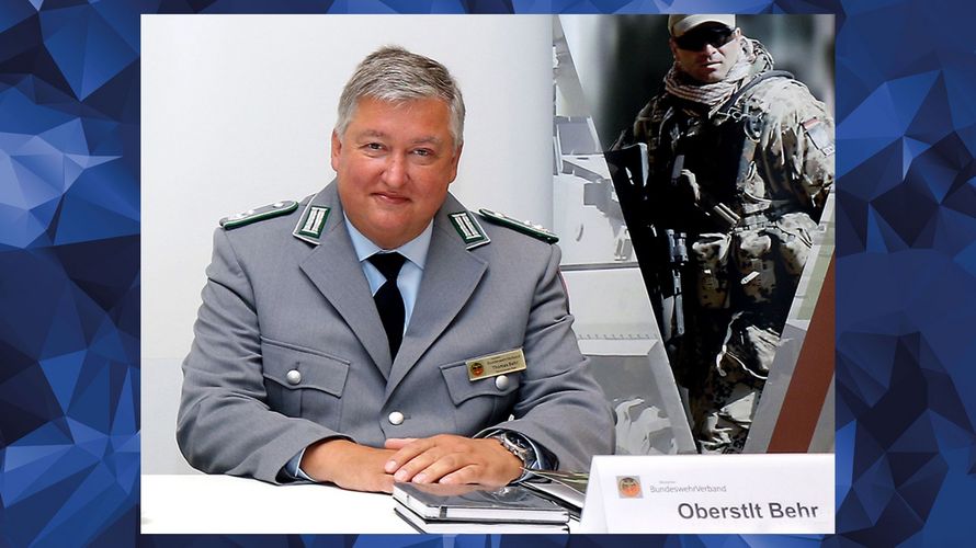 Oberstleutnant Thomas Behr wurde vom Landesvorstand an die Spitze des Landesverbandes Nord gewählt. Foto: DBwV/Mika Schmidt