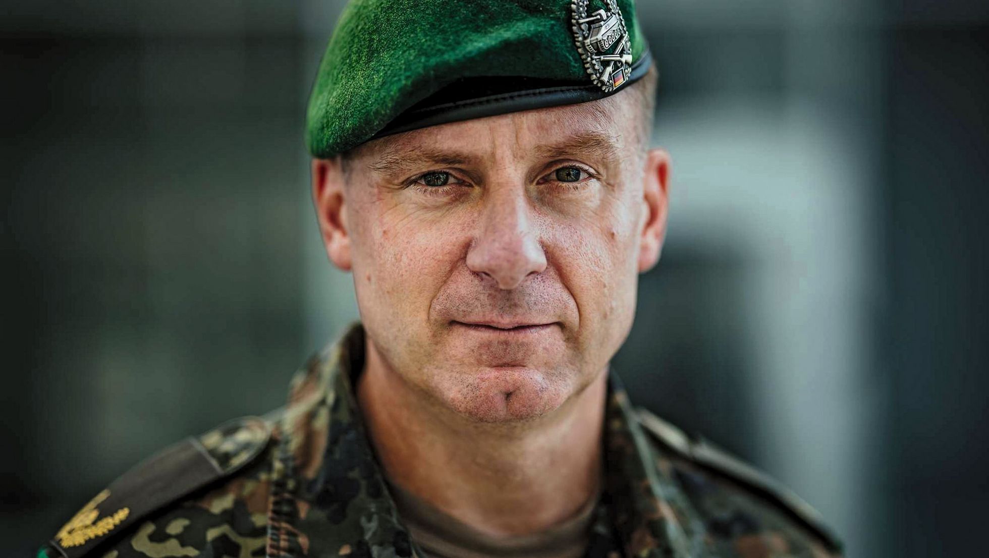 Brigadegeneral Christoph Huner (49) war 2017 in Litauen. Seit 2024 ist der Kommandeur der neuen Panzerbrigade 45. Foto: Bundeswehr/Jana Neumann