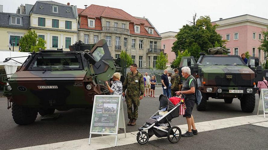 Auch am morgigen Sonntag, 21. August, lädt das BMVg zum Tag der offenen Tür ein. Foto: DBwV/Kruse