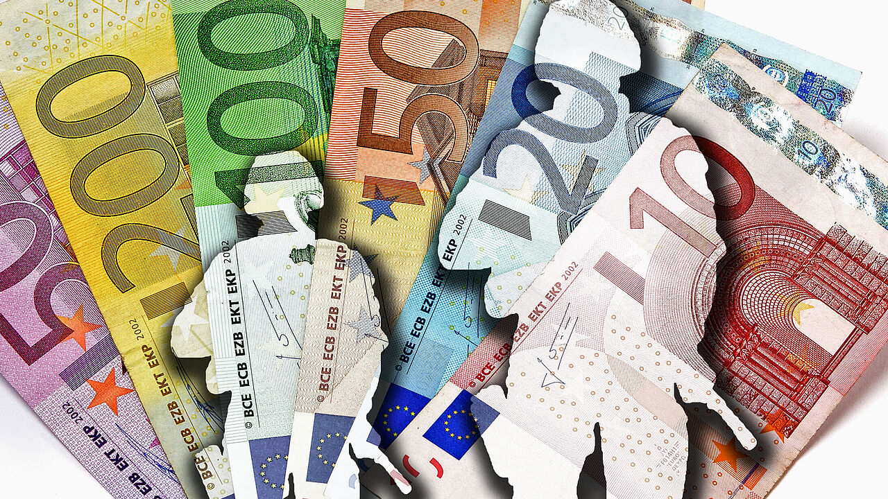 Im kommenden Jahr steht der Bundeswehr mehr Geld zur Verfügung als jemals zuvor. Danach sieht die mittelfrsitige Finanzplanung der Bundesregierung jedoch wieder sinkende Verteidigungsausgaben vor. Grafik: DBwV/gr. Darrelmann