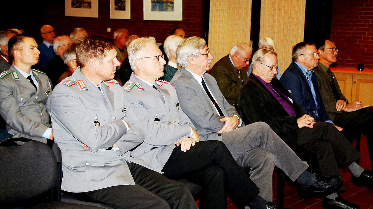 Über 70 Teilnehmer waren der Einladung gefolgt. Foto: DBwV/LV Nord