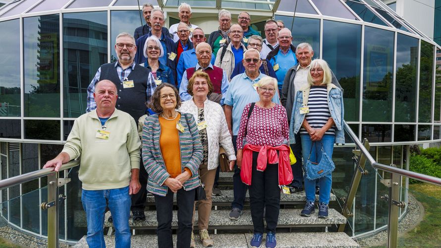 Neue Lottomillionäre gab es unter den KERH-Mitgliedern leider keine nach dem Besuch der LOTTO-Zentrale Rheinland-Pfalz. Foto: Mario Harbauer