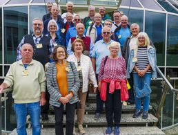Neue Lottomillionäre gab es unter den KERH-Mitgliedern leider keine nach dem Besuch der LOTTO-Zentrale Rheinland-Pfalz. Foto: Mario Harbauer