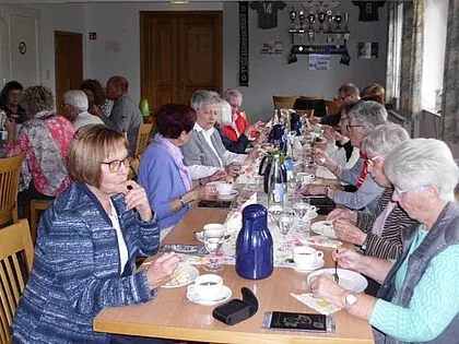 Das Treffen der Damen ist Tradition geworden. Foto: DBwV
