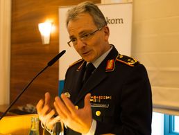 Beim parlamentarischen Abend: Generalmajor Erich Staudacher. Foto: DBwV
