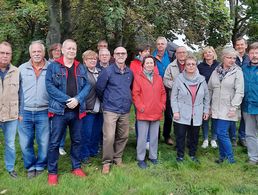 Glückliche Mitglieder und Gäste auf der ersten Veranstaltung nach Corona. Foto: DBwV/Schmertosch