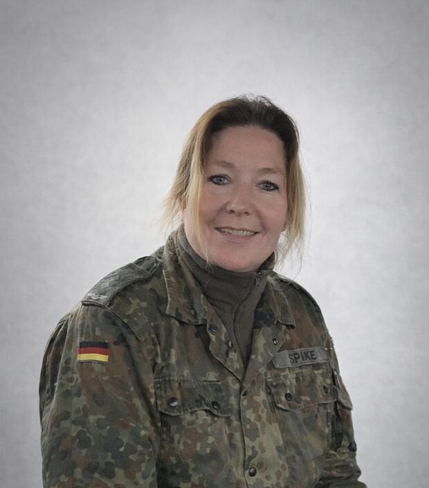 Hauptmann Yvonne Spauke. Foto: Privat