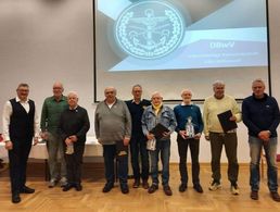 Gruppenbild mit den treuen Wittmunder Mitgliedern Foto: DBwV