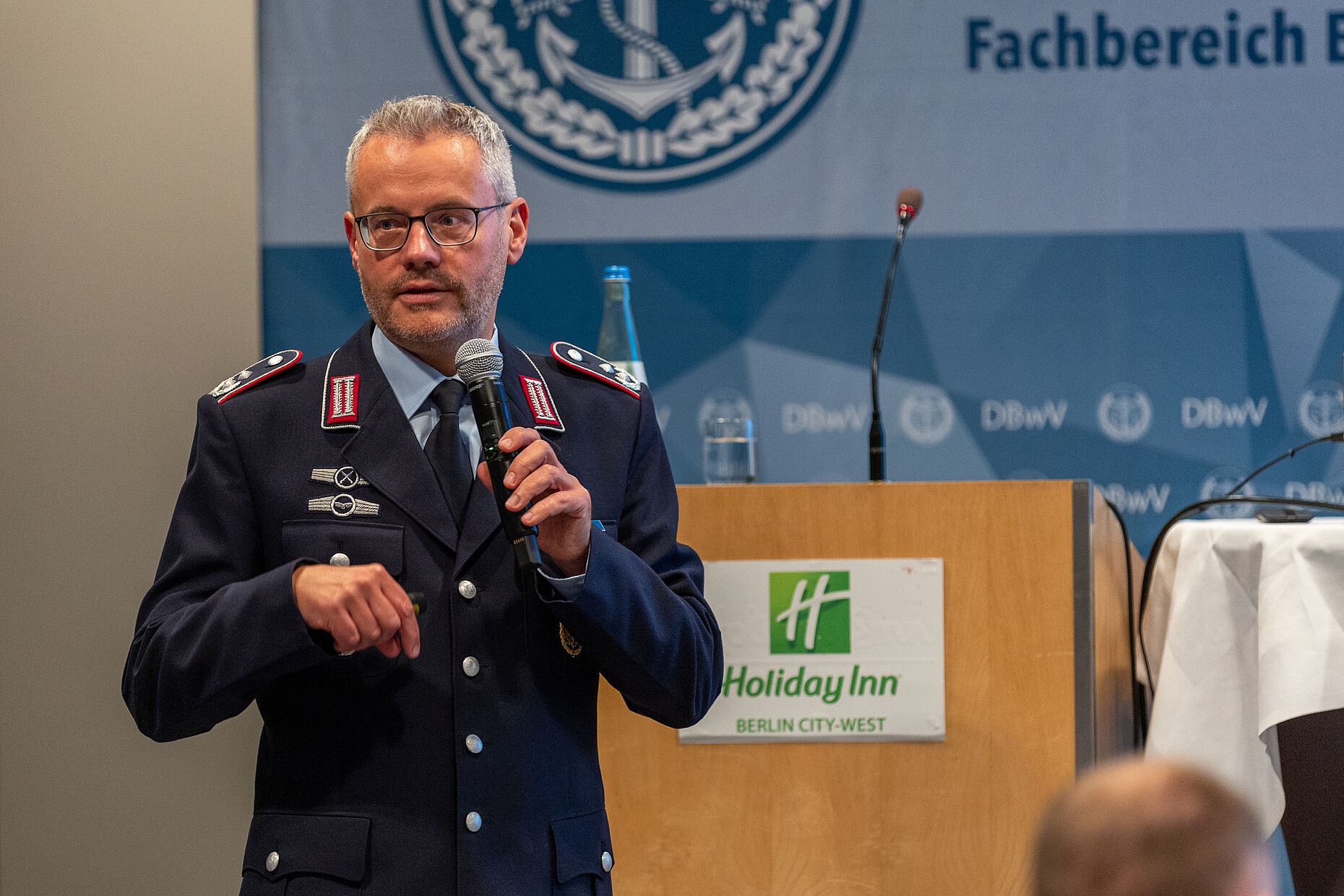 Oberstleutnant i.G. Dr. Detlef Buch, Vorsitzender Fachbereich Besoldung, Haushalt, Laufbahnrecht im DBwV. Foto: DBwV/Sarina Flachsmeier