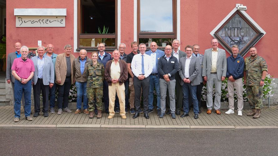 Mandatsträger des Bezirks Baden berieten bei ihrer zweitägigen Tagung in Bruchsal-Büchenau zur weiteren Ausrichtung der Arbeit in den Kameradschaften. Foto: Ingo Kaminsky