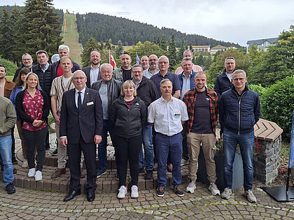Die Teilnehmer der Tagung für aktive Reservisten im Landesverband Ost. Foto: DBwV/Dreiser