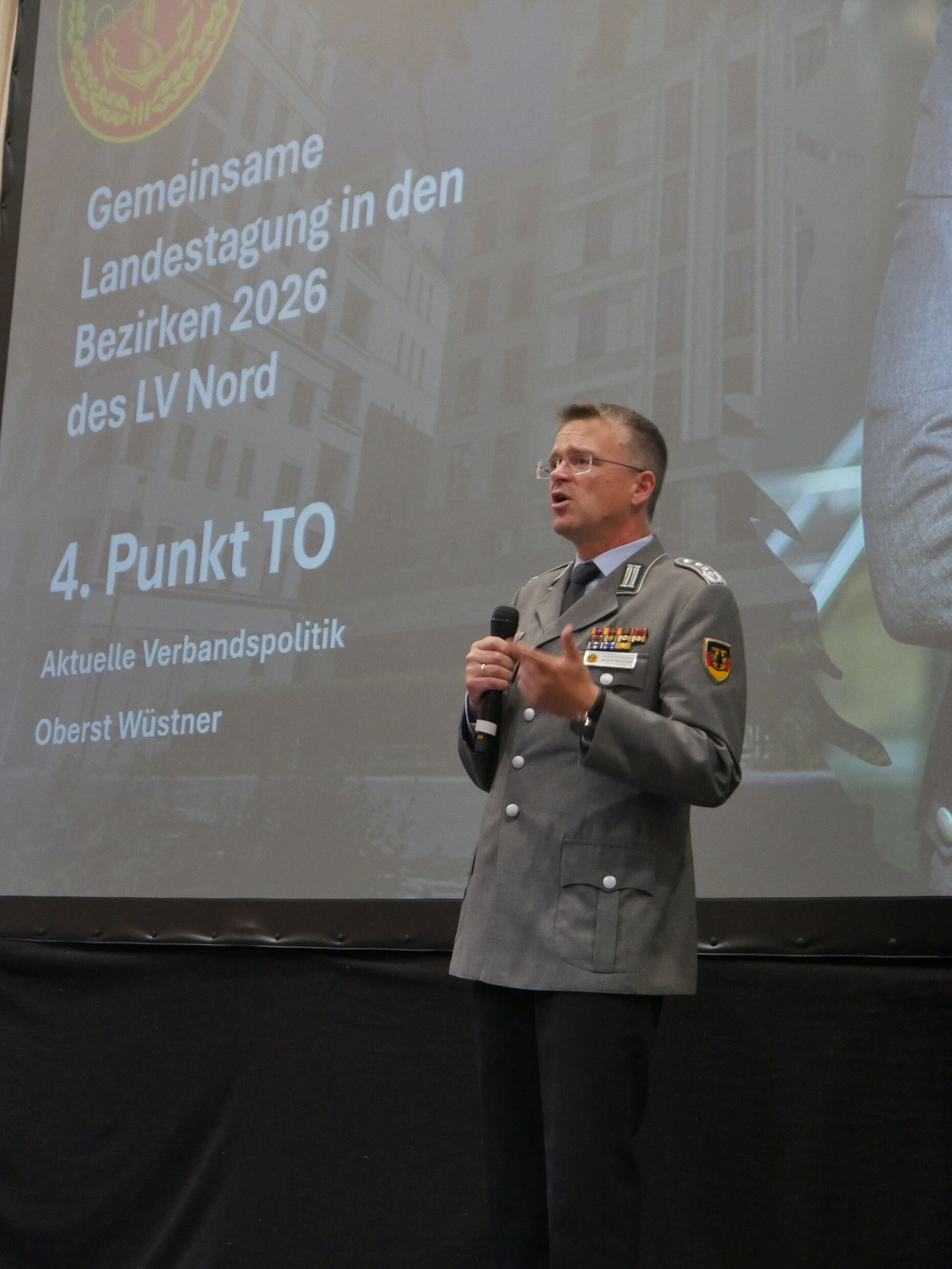 André Wüstner sieht den DBwV im 70. Jahr auf einem guten Weg. Foto: DBwV