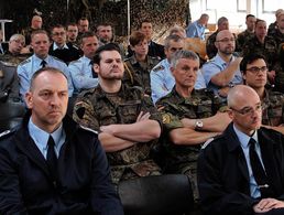 Teilnehmer: Mehr als 60 Berufssoldatinnen und -soldaten aus Bundeswehrstandorten Süddeutschlands nahmen an der Tagung teil. Foto: DBwV/Kaminsky