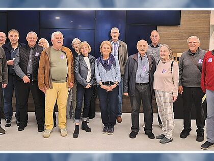 Geschichte, Wirtschaft und Weltpolitik im Fokus: Die Kameradschaft ERH Nürnberg informierte sich im Ludwig-Erhard-Zentrum über das Erbe Ludwig Erhards und die Geschichte der Familie Kissinger. Foto: Matthias Nickel
