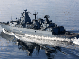 Die Fregatte "Mecklenburg-Vorpommern" war schon 2016 bei der Operation "Sophia" in den Gewässern zwischen Italien und Libyen im Einsatz. Foto: Bundeswehr/Schönbrodt