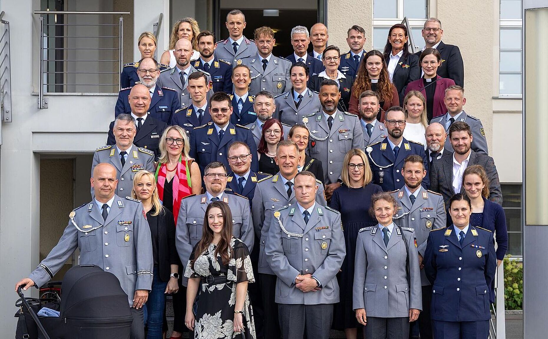 Eingeladen waren das deutsche Team der Invictus Games 2025 sowie deren Familien und Unterstützende. Foto: DBwV/Sarina Flachsmeier 