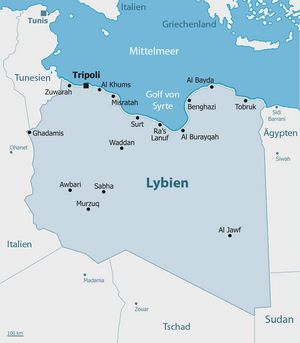 Der nordafrikanische Staat Libyen hat die größten Erdölreserven Afrikas. Foto: DBwV