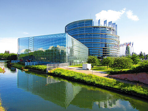 Das Europäische Parlament in Straßburg. Foto: Udo Pohlmann