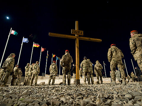 Insbesondere im Auslandseinsatz ist die Militärseelsorge für viele Soldatinnen und Soldaten nicht mehr wegzudenken. Archiv-Foto: picture alliance/dpa/Steffen Kugler