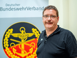 Tagungsteilnehmer Oberstabsbootsmann Stefan Bode: „Die aktive Truppe hat erkannt, dass man ohne Reservisten den aktuellen Dienst nicht so bestreiten kann, wie er bestritten werden muss.“