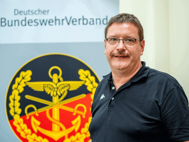 Tagungsteilnehmer Oberstabsbootsmann Stefan Bode: „Die aktive Truppe hat erkannt, dass man ohne Reservisten den aktuellen Dienst nicht so bestreiten kann, wie er bestritten werden muss.“